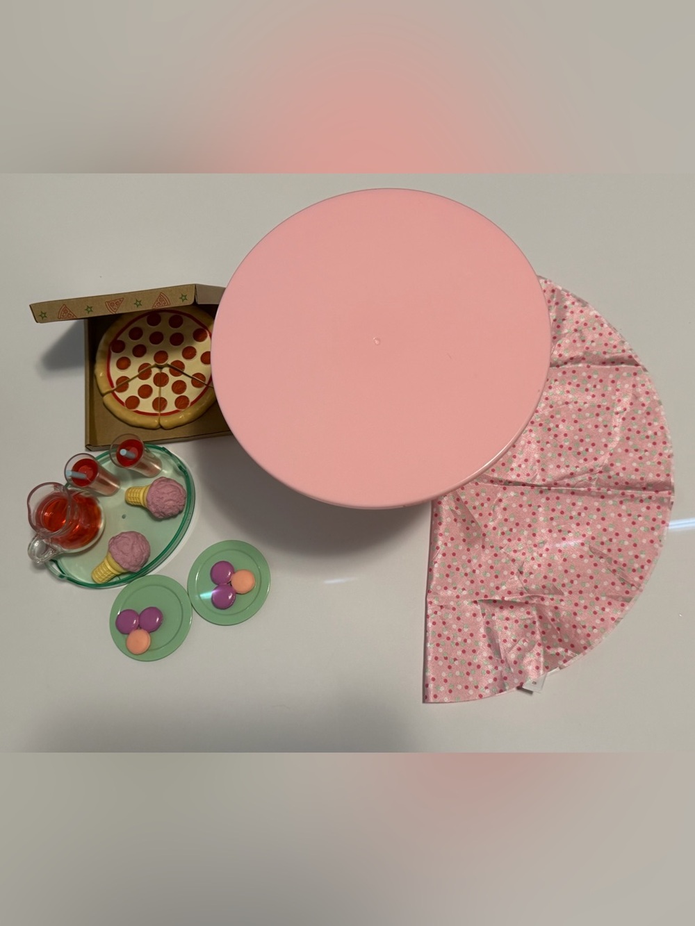 American Girl Time for a Party Table & Accessories